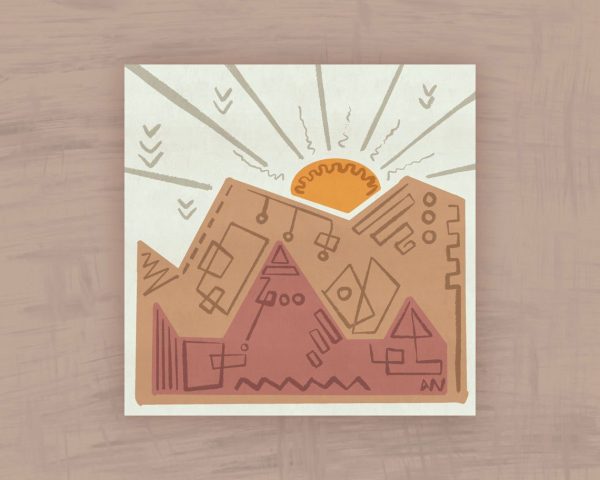 Lot de 2, 3, 4 cartes postales zentangle au choix – Image 3