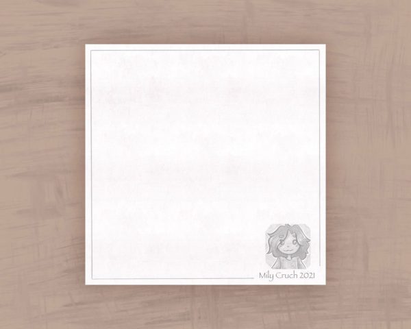 LUNIGHTPURPLE, carte postale carré zentangle – Image 2