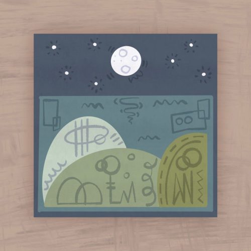 Moongreen Card By Milycruch